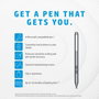 HP HP MPP 1.51 Pen Stylus Compatible con Microsoft, 2 Botones Personalizables, Precisión de Punta, Hasta 18 Meses de Batería, Clip para Transporte