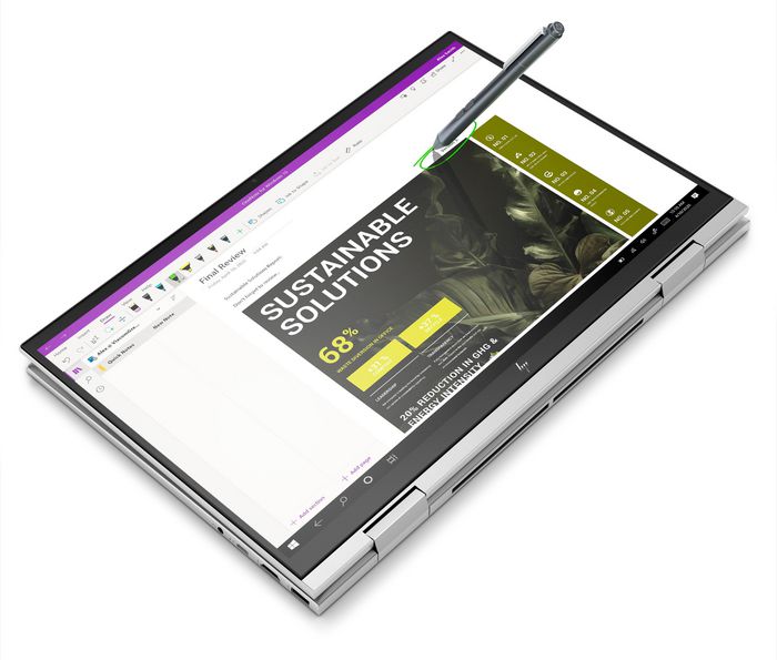 HP MPP 1.51 Pen Lápiz Digital Compatible con Microsoft con Botones Personalizables y Batería de 18 Meses