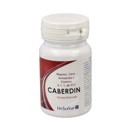HELIOSAR Caberdin 60 Cap. Complemento alimenticio para crecimiento, deportistas y etapas de debilidad
