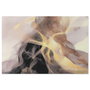 DKD Home Decor Cuadro de Cristal Templado Moderno Dorado y Beige 120x80 cm