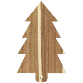 Home Deco Factory Tabla de Cortar Acacia Árbol Navidad