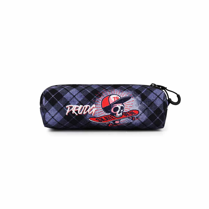 Pro-Dg Estuche Portatodo Cuadrado HS Skull PRO-DG Gris 7x21x5.5cm Poliéster 0.80L