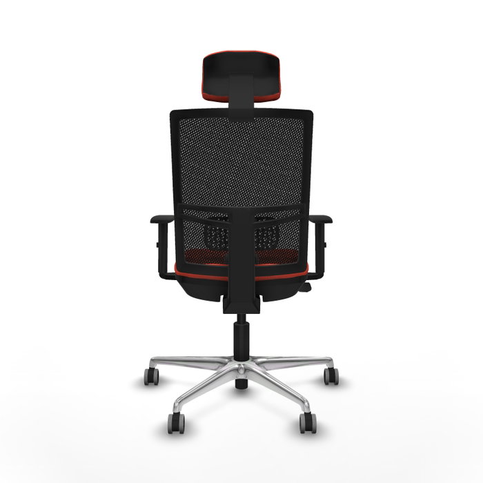 PIQUERAS Y CRESPO Silla de oficina Yunquera Naranja oscuro y Negro PIQUERAS Y CRESPO Silla de oficina Yunquera Naranja oscuro y Negro