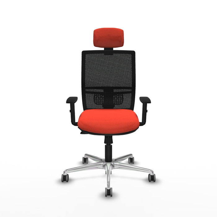 PIQUERAS Y CRESPO Silla de oficina Yunquera Naranja oscuro y Negro PIQUERAS Y CRESPO Silla de oficina Yunquera Naranja oscuro y Negro