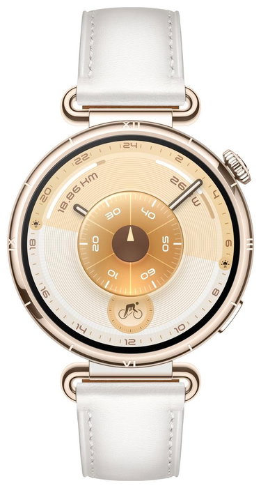 Huawei Watch GT 6 41mm Classic Smartwatch Mujer - Caja Oro, Correa Piel
