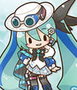 Sega Peluche Fuwa Petit Hatsune Miku Miku with you 2025 LL 45 cm