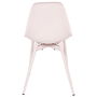 Home Deco Kids Silla Infantil Rosa Modelo Lina para Habitaciones Infantiles 35,7x31x58,5 cm