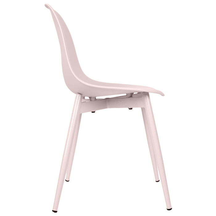 Home Deco Kids Silla Infantil Rosa Modelo Lina para Habitaciones Infantiles 35,7x31x58,5 cm