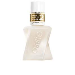 ESSIE GEL COUTURE Esmalte de uñas Gel Top Coat Mate #Matte - Acabado efecto gel de larga duración sin lámpara UV - 13.5 ml