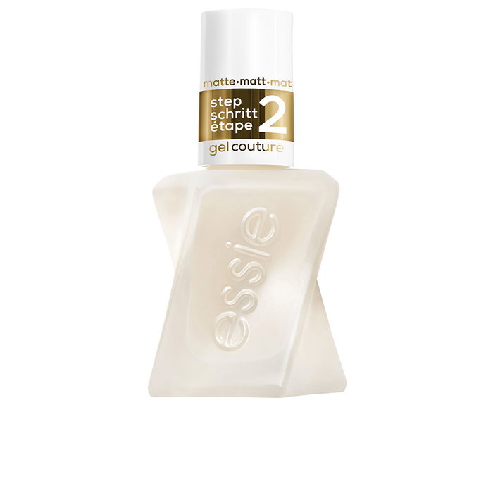 ESSIE GEL COUTURE Esmalte de uñas Gel Top Coat Mate #Matte - Acabado efecto gel de larga duración sin lámpara UV - 13.5 ml ESSIE GEL COUTURE Esmalte de uñas Gel Top Coat Mate #Matte - Acabado efecto gel de larga duración sin lámpara UV - 13.5 ml