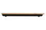 DKD Home Decor Báscula Digital de Bambú y Metal Negro