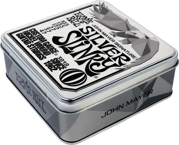 ERNIEBALL John Mayer Signature Electric Slinky Silver 10,5-47 - Pack 3 ERNIEBALL John Mayer Signature Electric Slinky Silver 10,5-47 - Pack 3