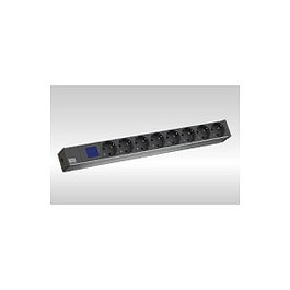 Bachmann BN0500 PDU Monitorizada con 8 salidas C19 y pantalla LCD