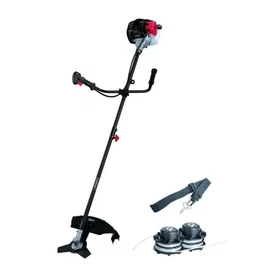 Scheppach BCH3300-100PB Desbrozadora de Gasolina 32,6 cm³ con Carrete y Arnés de Hombro