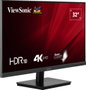 Viewsonic VA3208-4K-HD Monitor 32 pulgadas 4K Ultra HD VA Negro