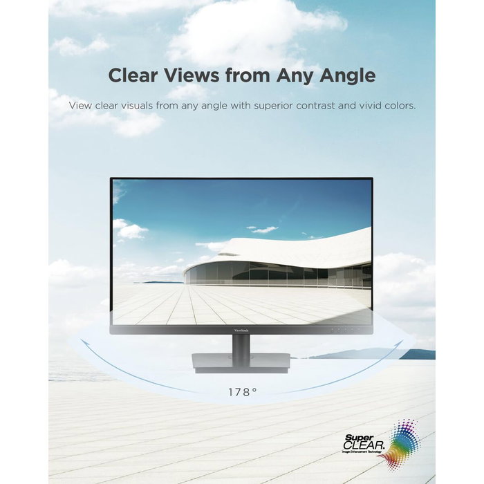 Viewsonic VA3208-4K-HD Monitor 32 pulgadas 4K Ultra HD VA Negro