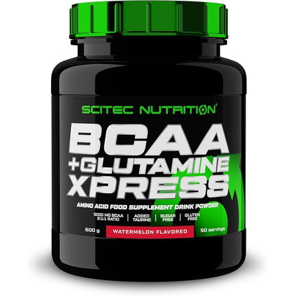 SCITEC NUTRITION BCAA+Glutamine Xpress Sandia 600g SCITEC NUTRITION BCAA+Glutamine Xpress Sandia 600g