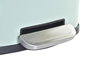 DKD Home Decor Papelera de Metal y PP Verde con Cerrado Lento