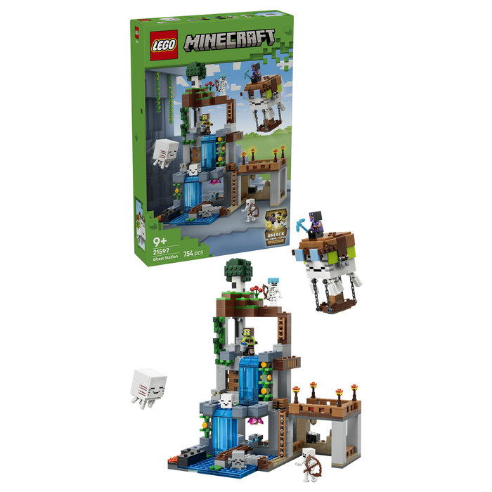 LEGO Minecraft Estación de Ghasts 21597