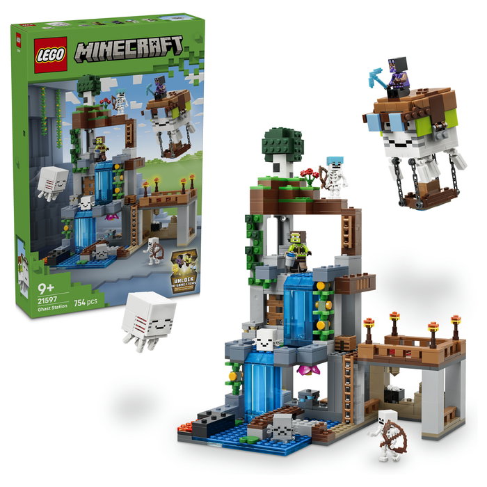 LEGO Minecraft Estación de Ghasts 21597