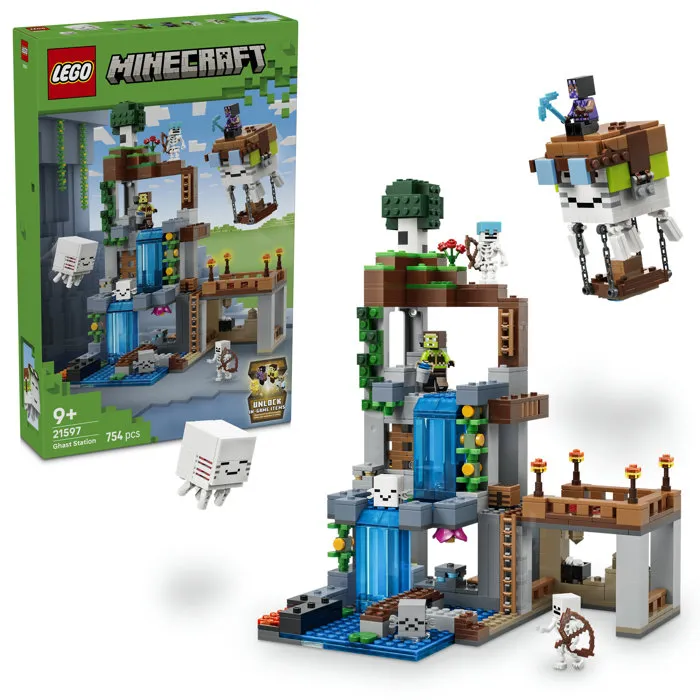 LEGO Minecraft Estación de Ghasts 21597