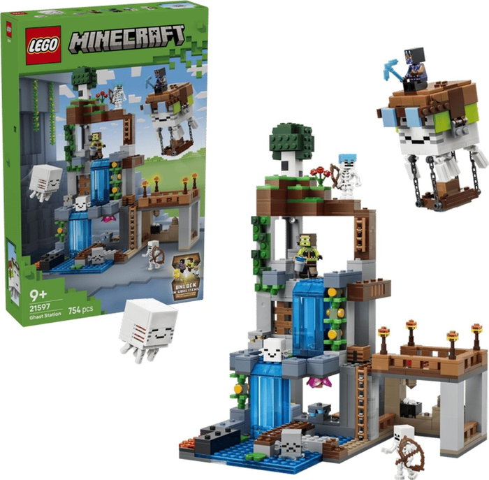 LEGO Minecraft Estación de Ghasts 21597