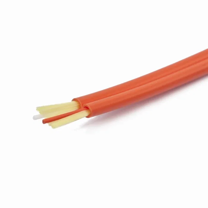 Gembird CFO-STSC-OM2 Cable de Fibra Óptica Multimodo OM2 2m, Conectores ST/SC Macho, Color Naranja, Full Duplex