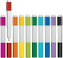 LEGO Set de 10 Rotuladores de Gel de Secado Rápido de 0.7 mm