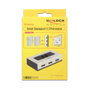 DeLOCK DisplayPort 1.4 Umschalter 2 Port manuell 87668