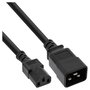 InLine Cable de alimentación 16659D C20 a C13 2m Negro