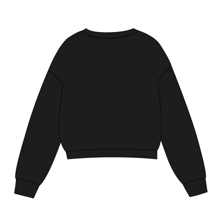 Sudadera sin Capucha Niña Hello Kitty Negro 14 Años