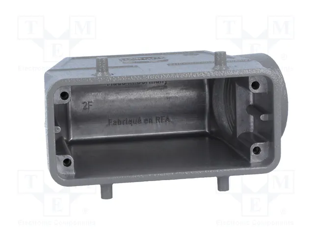 HARTING Carcasa para conectores Han B Hood Side Entry HC 4 Pegs PG 29 HARTING Carcasa para conectores Han B Hood Side Entry HC 4 Pegs PG 29