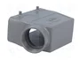 HARTING Carcasa para conectores Han B Hood Side Entry HC 4 Pegs PG 29