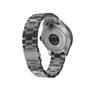Withings Scanwatch Nova 42 mm Smartwatch Negro Caja Acero Inoxidable Pulsera Plata
