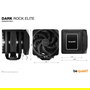 be quiet! Dark Rock Elite Refrigerador de aire para procesador 13.5 cm Negro