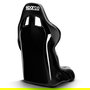 Sparco EVO QRT Asiento Deportivo, Tejido Antideslizante, Carcasa QRT Ligera, Acabado Piel Sintética Sky, Homologación FIA 8855-1999, Ideal Rally, Circuito, Sim Racing, S008007RNRSKY