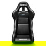 Sparco EVO QRT Asiento Deportivo, Tejido Antideslizante, Carcasa QRT Ligera, Acabado Piel Sintética Sky, Homologación FIA 8855-1999, Ideal Rally, Circuito, Sim Racing, S008007RNRSKY