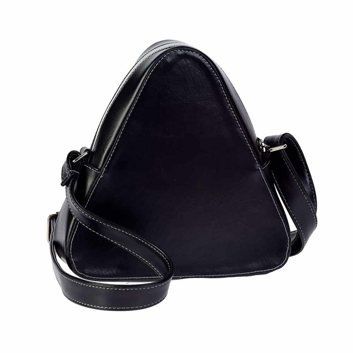 Oh My Pop Bolso Pequeño Warning High Voltage Triangular Amarillo PVC Oh My Pop Bolso Pequeño Warning High Voltage Triangular Amarillo PVC