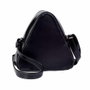 Oh My Pop Bolso Pequeño Warning High Voltage Triangular Amarillo PVC