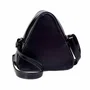 Oh My Pop Bolso Pequeño Warning High Voltage Triangular Amarillo PVC