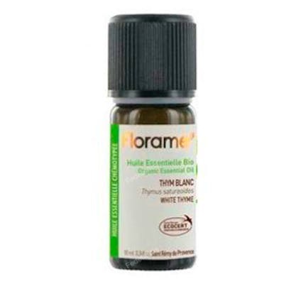 FLORAME Aceite Esencial Tomillo Blanco 10 Ml Orgánico Certificado AB Ecocert FLORAME Aceite Esencial Tomillo Blanco 10 Ml Orgánico Certificado AB Ecocert