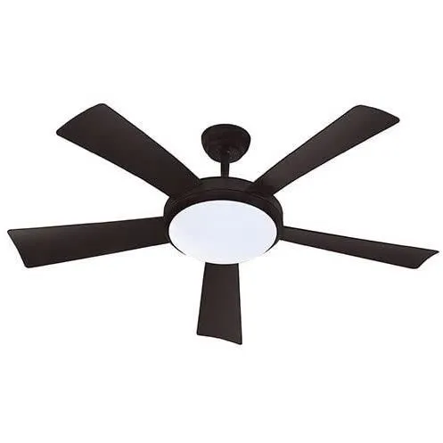 Farelek FAR3431541124332 Ventilador de Techo Wallis Black Ø132cm 38W con Iluminación LED