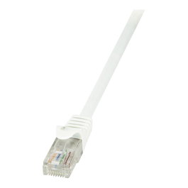 LogiLink Patch Cable Cat.6 U/UTP EconLine 1,00m blanco