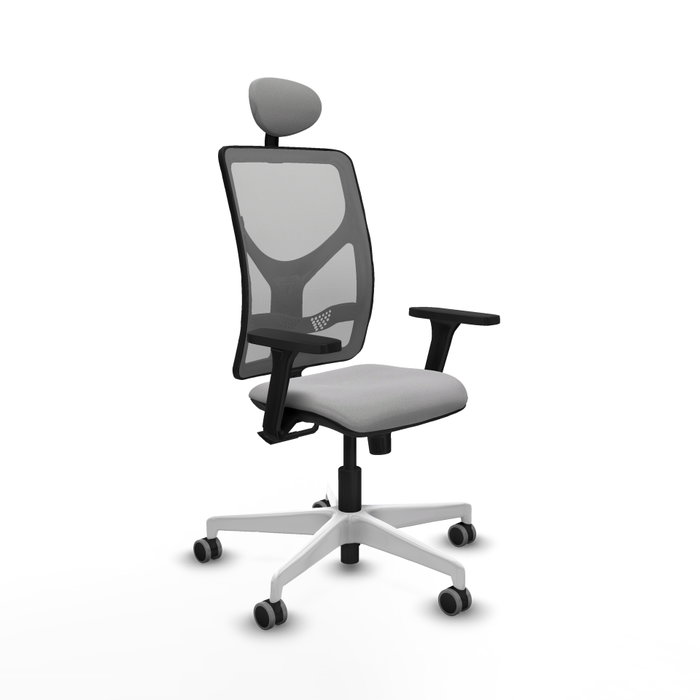 PIQUERAS Y CRESPO Silla de oficina Motilla con Mecanismo Sincro, Gris PIQUERAS Y CRESPO Silla de oficina Motilla con Mecanismo Sincro, Gris