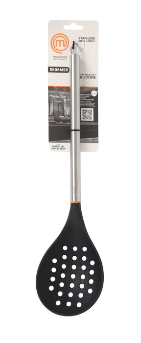 Masterchef Espumadera 34 cm Acero Inoxidable y Silicona (24 Unidades)