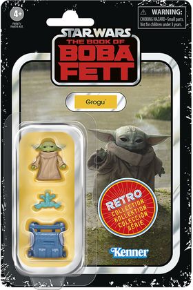 Hasbro Figura Grogu Star Wars: The Book of Boba Fett Retro Collection