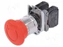 SCHNEIDER ELECTRIC Interruptor de emergencia Harmony XB4 XB4BS8444 Rojo