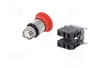 SCHNEIDER ELECTRIC Interruptor de emergencia Harmony XB4 XB4BS8444 Rojo