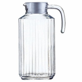 Luminarc Jarra de Vidrio Quadro Lum con Tapa 1,7 L Transparente