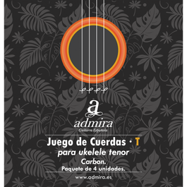 Juego de Cuerdas Admira para Ukelele Tenor Ca500Ukct Carbon